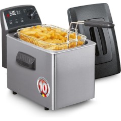 FRITEL TURBO SF Fritureapparat 4liter 2.8kW Antracit metallisk/sølv
